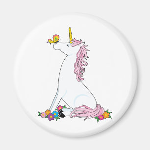 Unicornfjäril Magnet