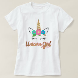 UnicornflickaT-tröja/UnicornT-tröja T Shirt