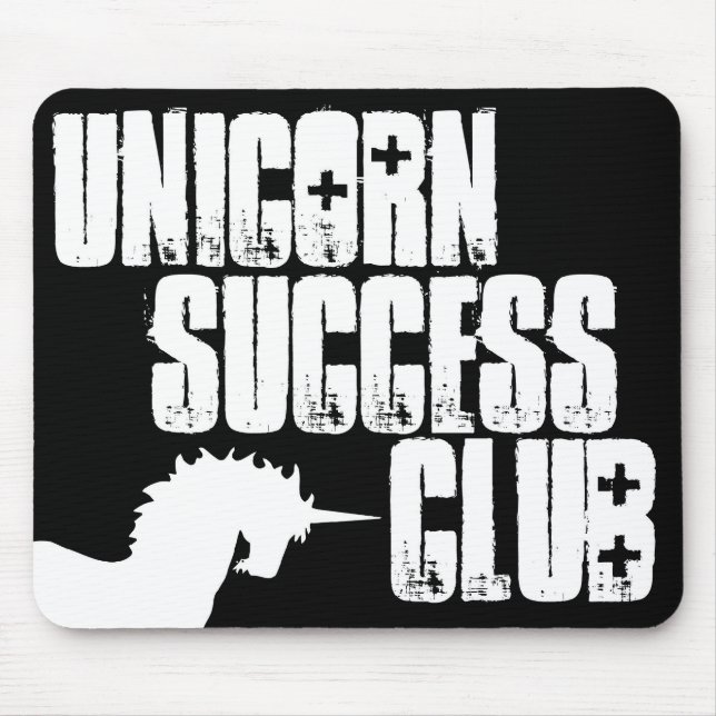 Unicornframgångklubb Mousepad Musmatta (Framsidan)