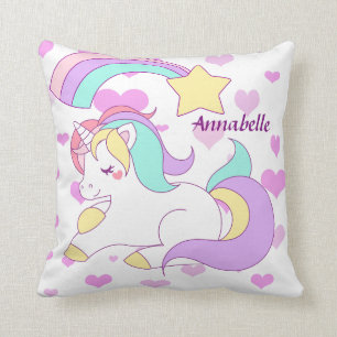 Unicornillustration Kudde