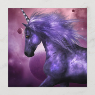 Unicorninbjudningar Inbjudningar