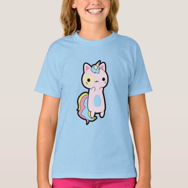 Unicornio Kawaii Tröja (Framsida)