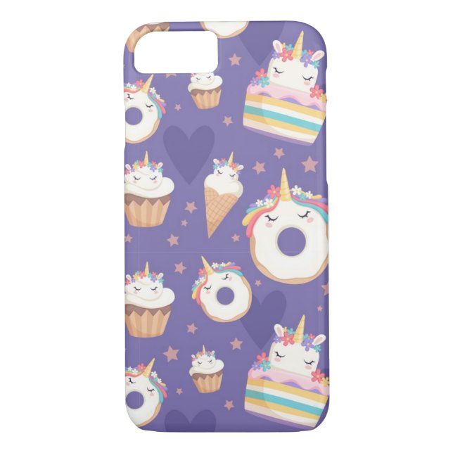 Unicornkakor Case-Mate iPhone Skal (Baksida)