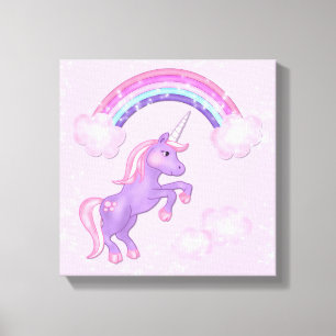 Unicornkanvastryck Canvastryck