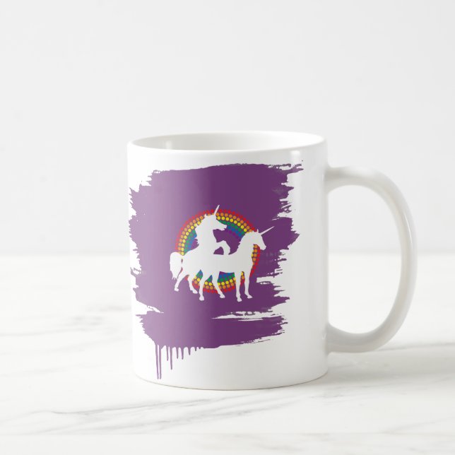 UNICORNKÄRLEK KAFFEMUGG (Höger)