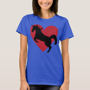 Unicornkärlek- och tiefärgcoolness. tee