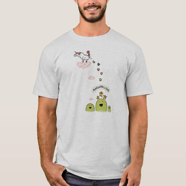UnicornMarshmallows T Shirt (Framsida)