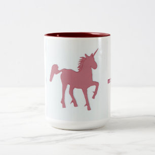 unicornmugg Två-Tonad mugg