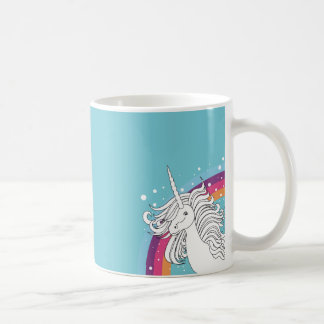 UNICORNMUGGBLÅTT KAFFEMUGG