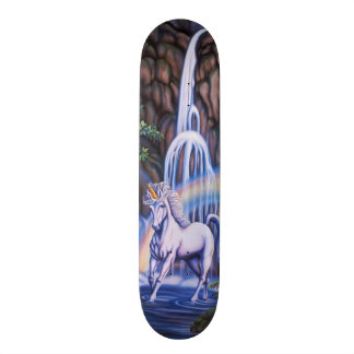 Unicornnedgångskateboard Mini Skateboard Bräda 18,5 Cm