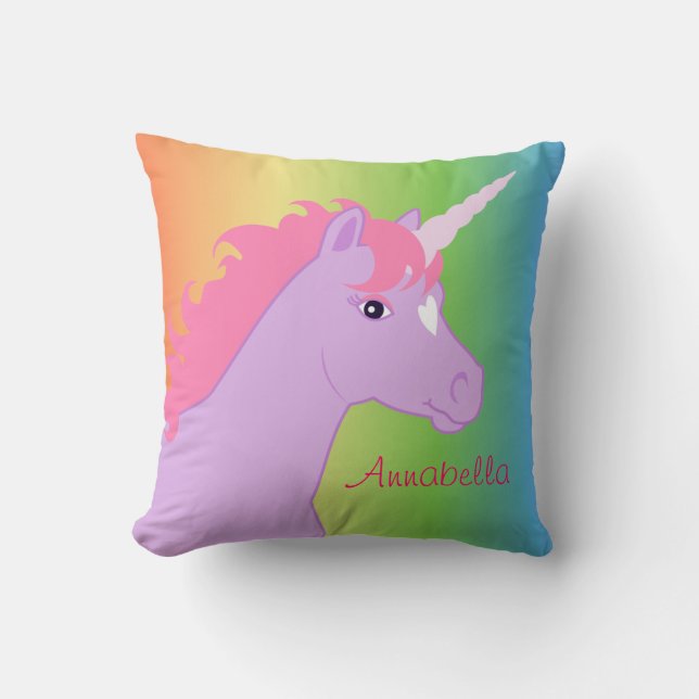 Unicornpersonlig Kudde (Framsida)