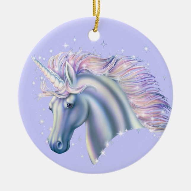 UnicornPrincess Julgransprydnad Keramik (Framsidan)