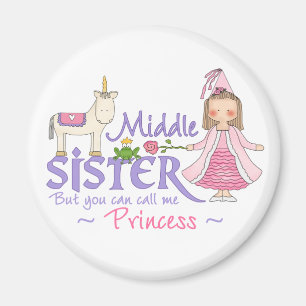 UnicornPrincess Mittet Syster Magnet