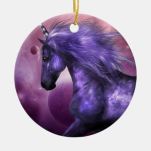 Unicornprydnadar Julgransprydnad Keramik