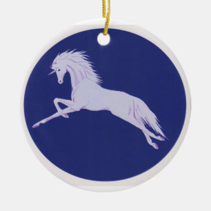 Unicornprydnaden Julgransprydnad Keramik