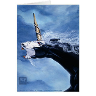 Unicornraseri Hälsningskort