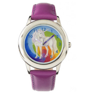 Unicornregnbågeklocka Armbandsur