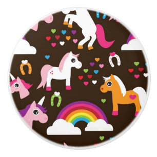 unicornregnbågen lurar bakgrundshästen knopp