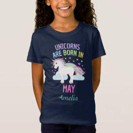 Unicorns är det bördiga majpersonlignamn t shirt