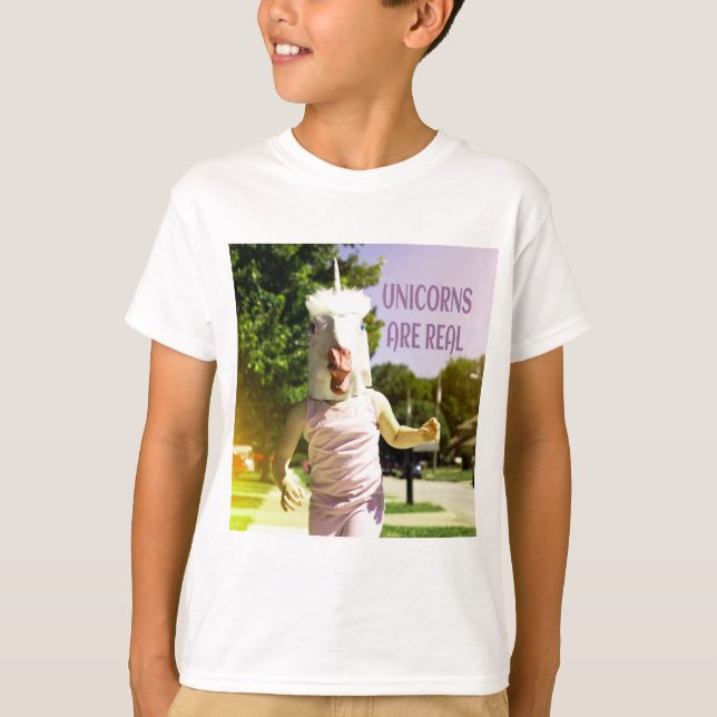 Unicorns är en riktig fin Humor T Shirt (Framsida)