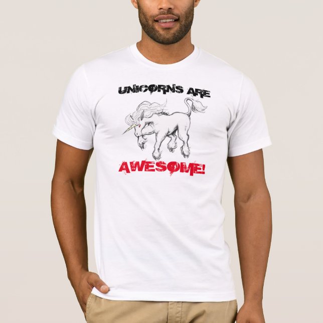 Unicorns är enorma tröja (Framsida)