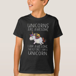 Unicorns är fantastisk - jag är fantastisk t shirt
