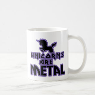Unicorns är Metall Kaffemugg
