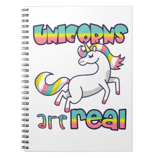 Unicorns är verkliga anteckningsbok