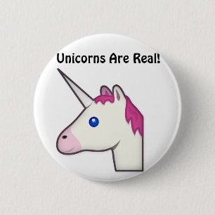 Unicorns är verkliga knäppas! knapp