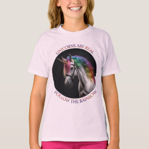 Unicorns är verkliga t shirt