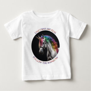Unicorns är verkliga t shirt