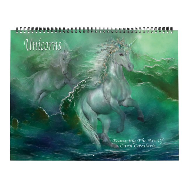 Unicorns Art Calendar 2013 Kalender (Omslag)