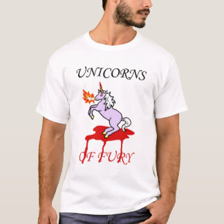Unicorns av raseri mig t shirt