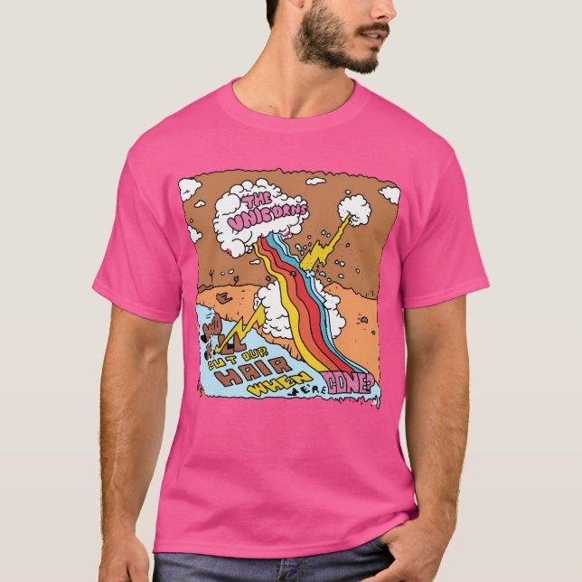 Unicorns Band Classic T Shirt (Framsida)