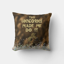 Unicorns fick mig att citera kudde