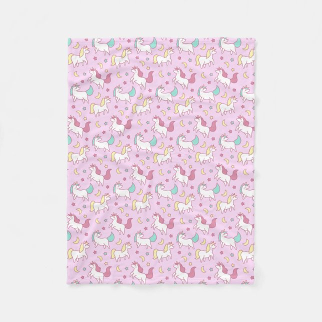 Unicorns Fleece Blanket (Framsidan)