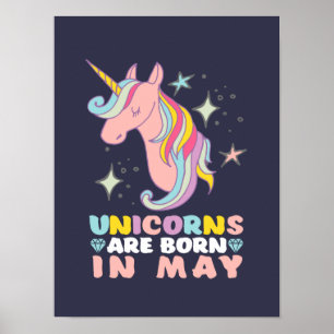 Unicorns föds upp i maj poster
