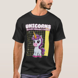 Unicorns för att vanligt förband Unicorn T Shirt