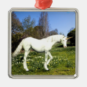 Unicorns Julgransprydnad Metall