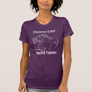 Unicorns kan läsa tillsammans - WL T Shirt