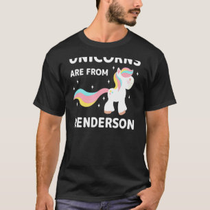 Unicorns kommer från Henderson Nevada Resident Nv T Shirt
