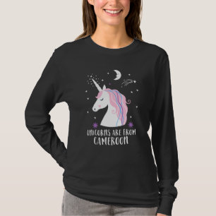 Unicorns kommer från Kamerun Home Land Pride T Shirt