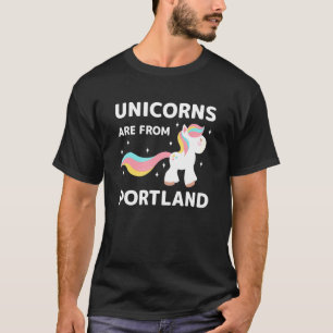 Unicorns kommer från Portland Oregon, bosatt eller T Shirt