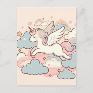 Unicorns magi vykort