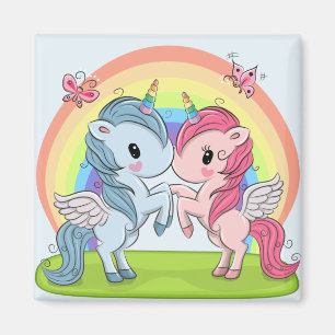 Unicorns Magnet