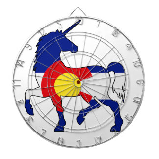 Unicorns och Colorado! Darttavla