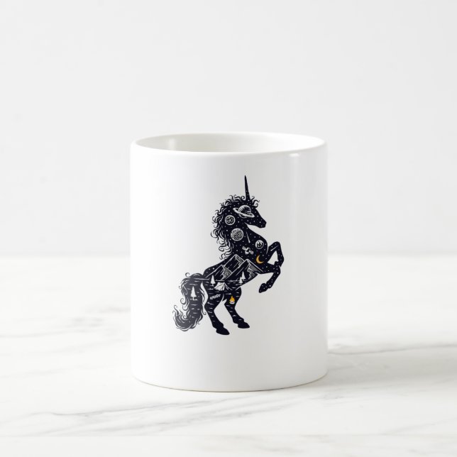 Unicorns och universum kaffemugg (Center)