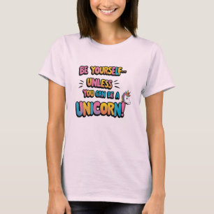 Unicorns över allt t shirt