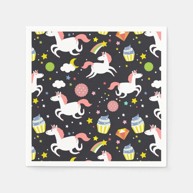 Unicorns Pappersservett (Framsidan)