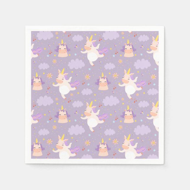 Unicorns Pappersservett (Framsidan)